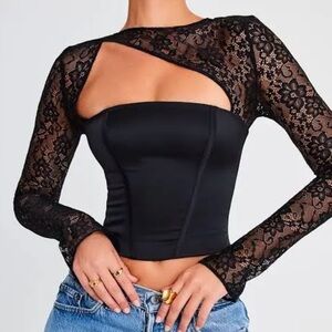 Mistress Rocks black corset